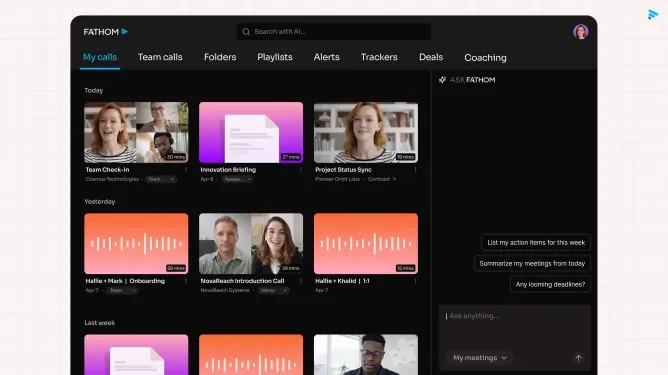 Fathom Tackles Overcrowded Online Meetings With New Bot-Free AI Transcription